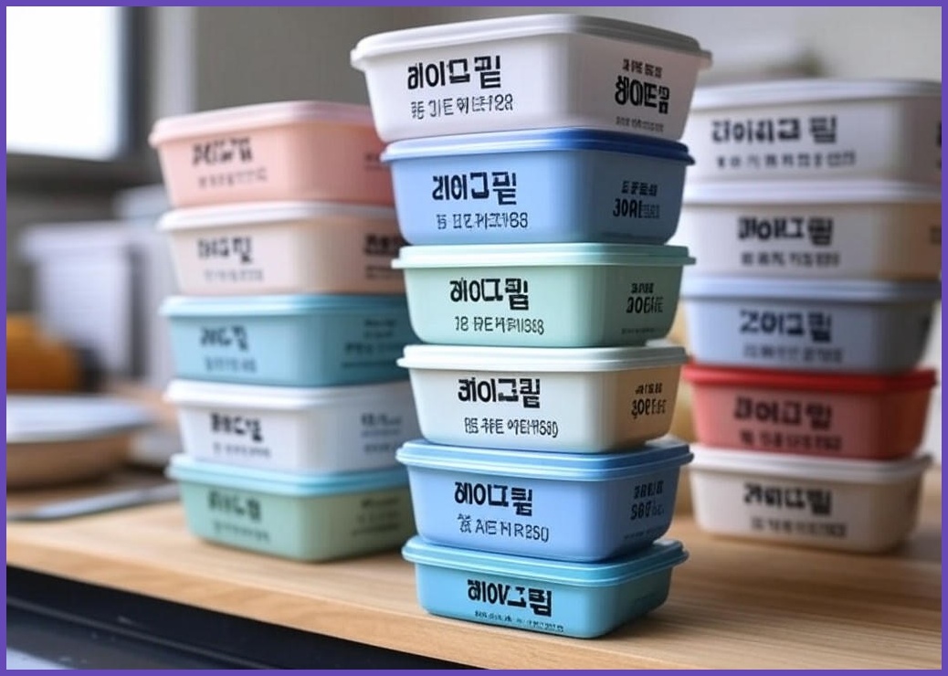 라이프앤컴 국산 냉동밥보관 전자렌지용기 350ml, 20개 - 이미지 1