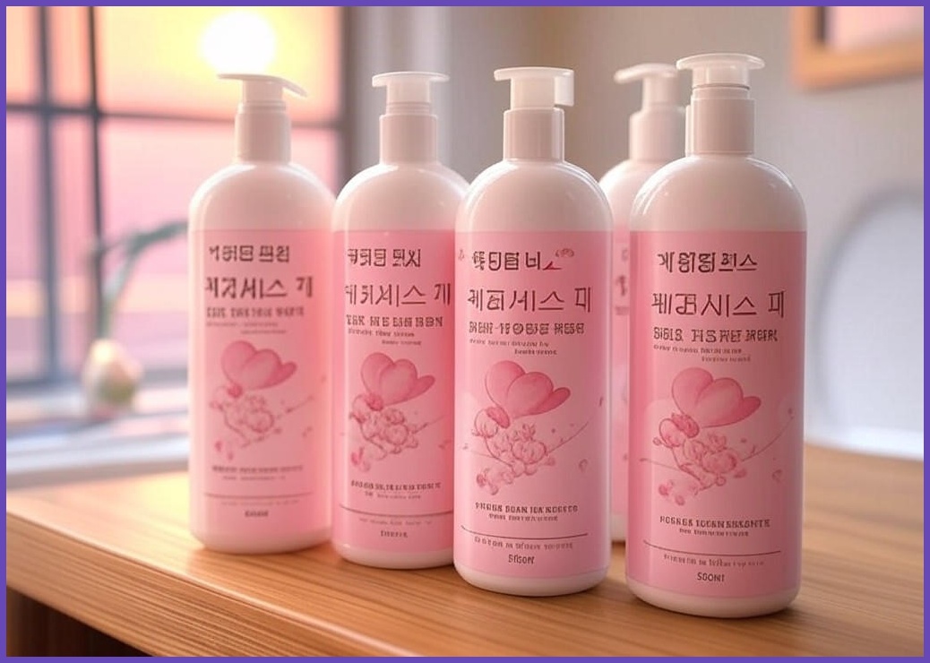 케라시스 퍼퓸 샴푸 러블리 앤 로맨틱향, 980ml, 3개 - 이미지 1